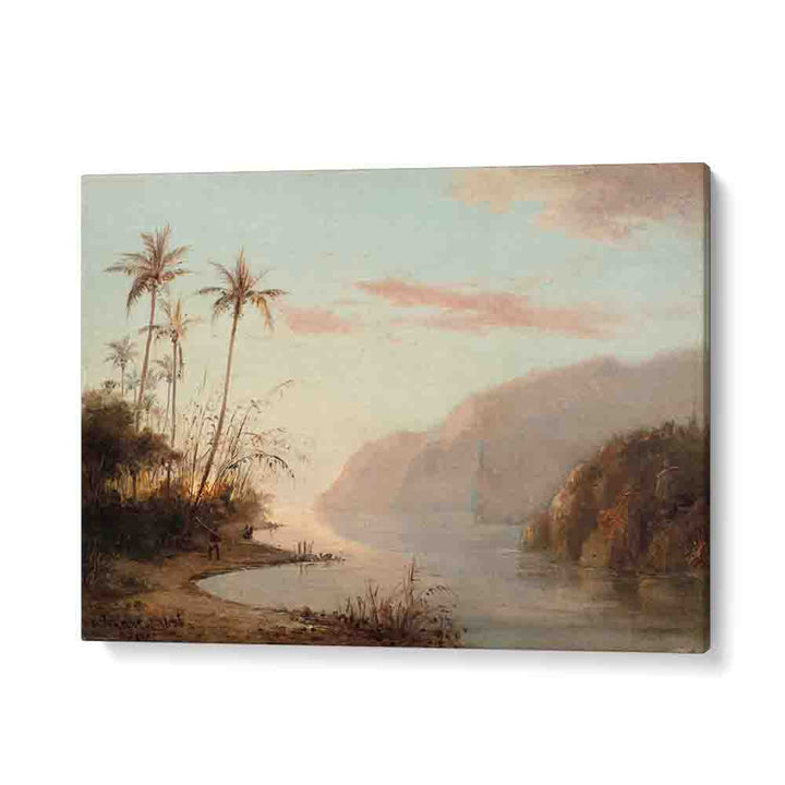  painting - A CREEK IN ST. THOMAS (1856) by Asianmonk