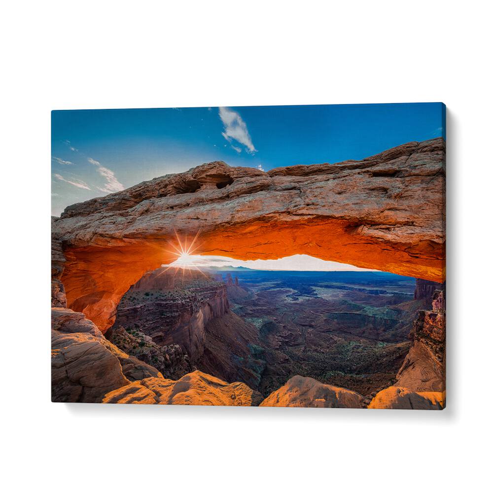 PHOTOGRAPHY painting - SUNRISE AT MESA ARCH by Asianmonk