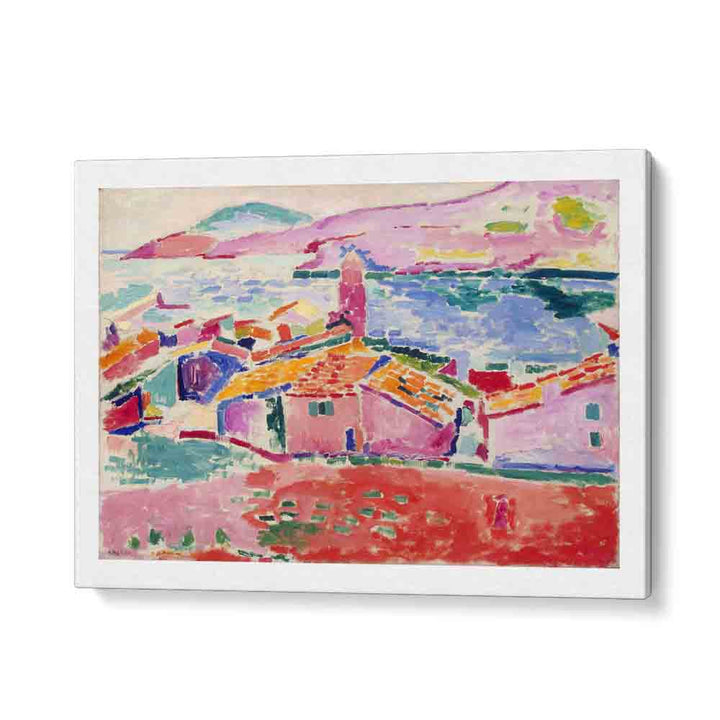 Pablo Picasso painting - LES TOITS DE COLLIOURE by Asianmonk