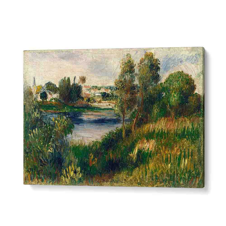 LANDSCAPE AT VÉTHEUIL (C. 1890)