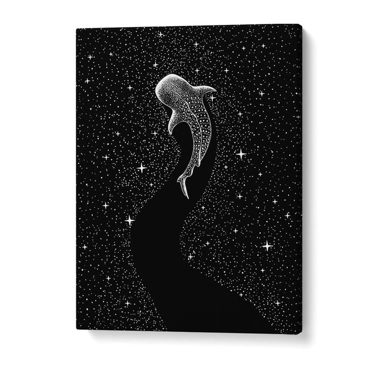 STAR EATER (BLACK VERSION) BY ALIRIZA ÇAKIR SURREAL PAINTINGS, SURREAL ART