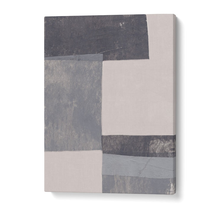 GRAY BLOCKS I BY ALISA GALITSYNA GEOMETRIC ART PRINTS, GEOMETRIC PAINTINGS