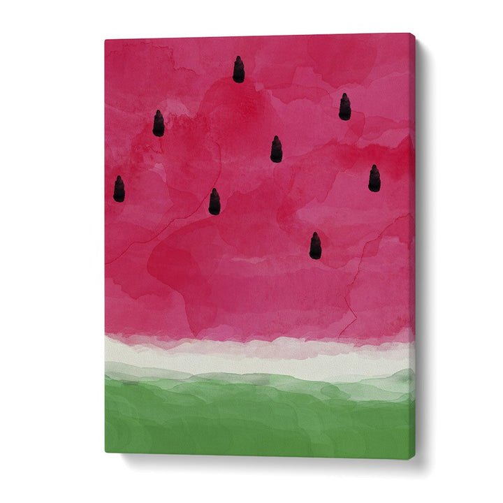 kitchen painting - WATERMELON ABSTRACT by Asianmonk