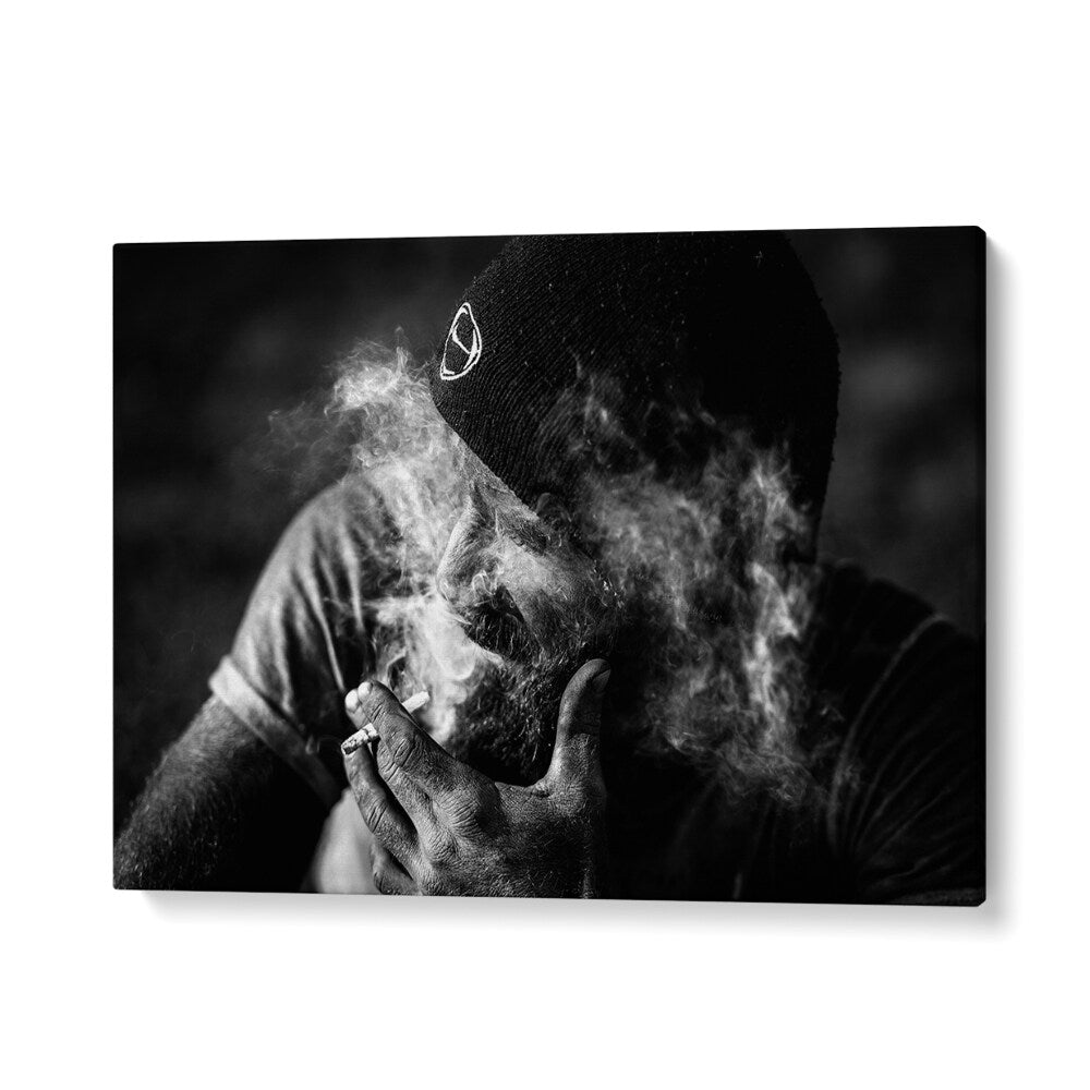 ABSTRACT painting - SMOKE by Asianmonk