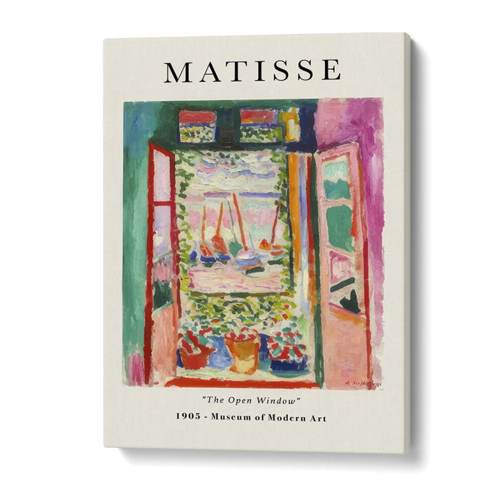 HENRI MATISSE painting - THE OPEN WINDOW, 1905: MATISSE'S PORTAL TO RADIANT MODERNISM by Asianmonk