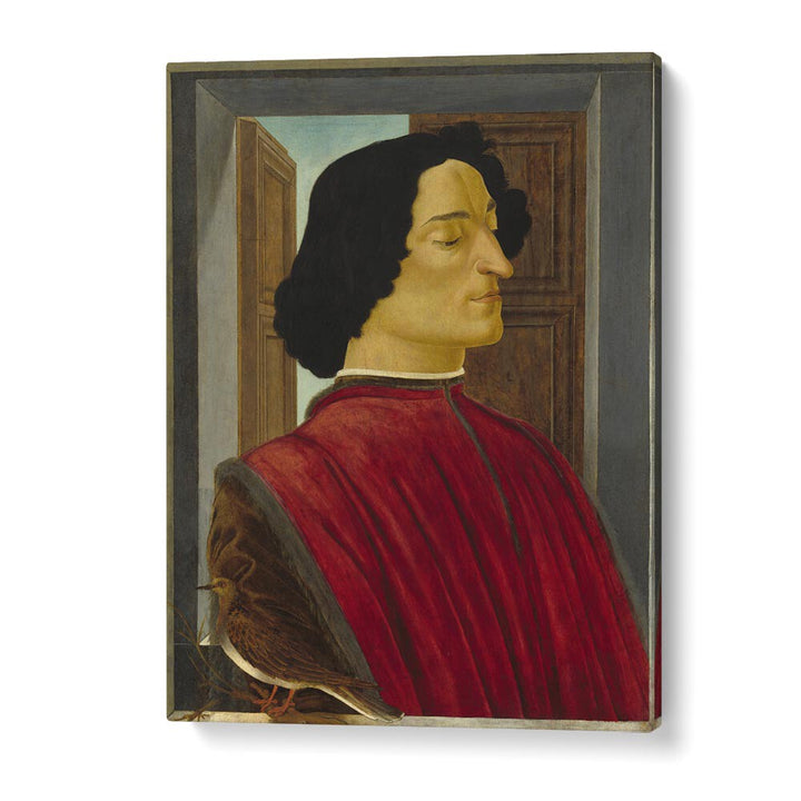 comic painting - GIULIANO DE' MEDICI (C. 1478-1480) by Asianmonk