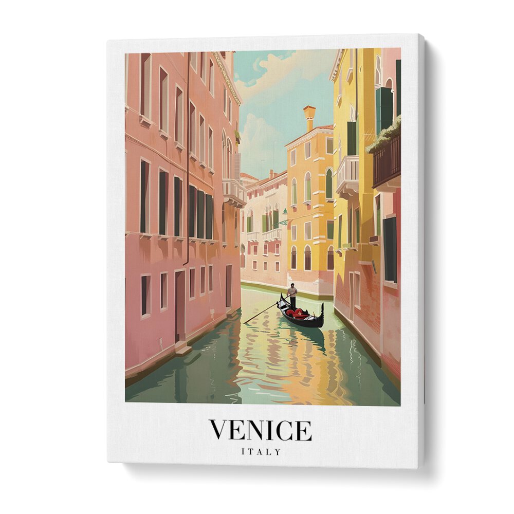 TRAVEL ART painting - VENICE - ITALY I by Asianmonk