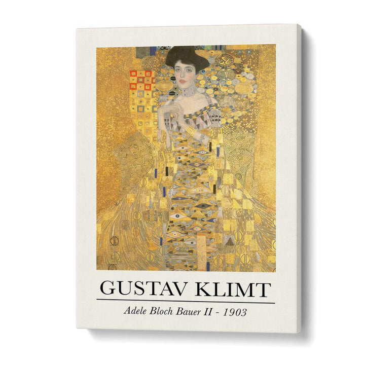 gustav klimt painting - GUSTAV KLIMT - ADELE BLOCH BAUER II - 1903 by Asianmonk