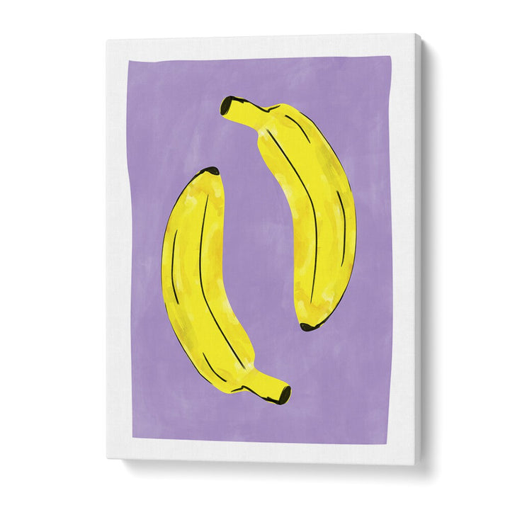 YELLOW BANANAS BY ELENA RISTOVA, KITCHEN ART PAINTINGS