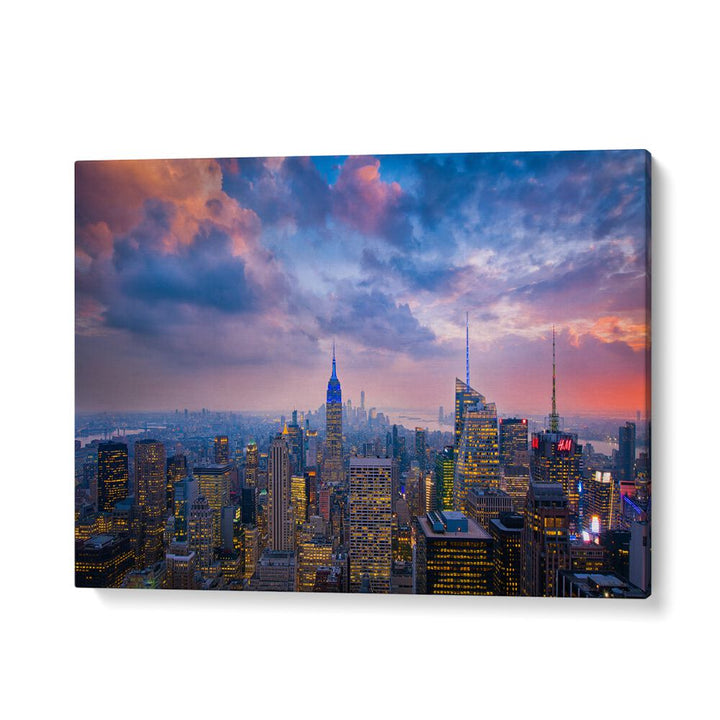 PHOTOGRAPHY painting - TOP OF THE ROCK by Asianmonk