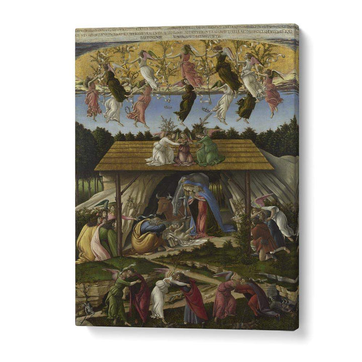 comic painting - MYSTIC NATIVITY (1500) by Asianmonk