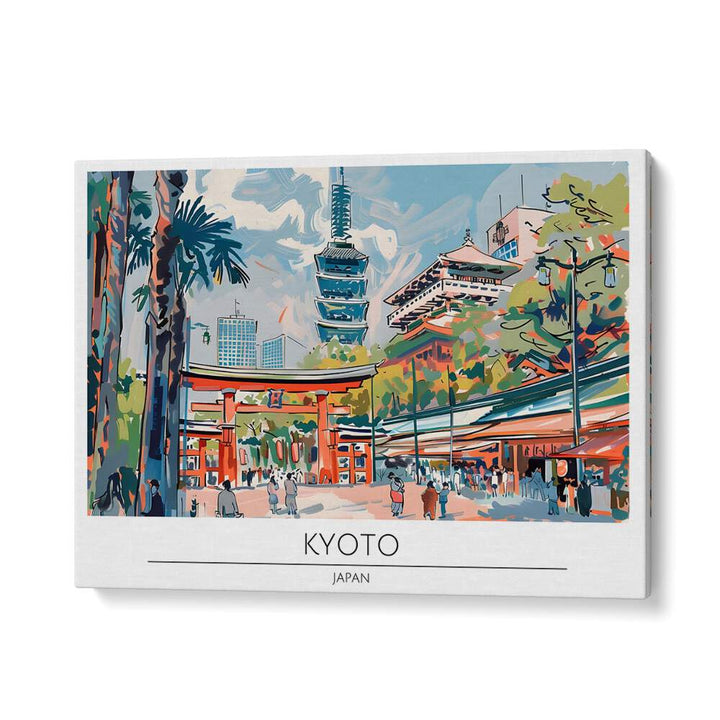 TRAVEL ART painting - KYOTO - JAPAN by Asianmonk