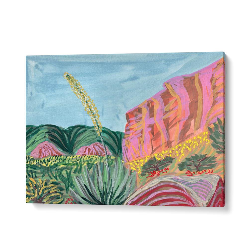 Eleanor Baker painting - Texas State Park Caprock Canyons by Asianmonk