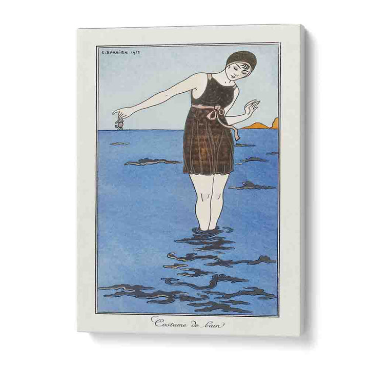 COSTUMES PARISIENS: GRANDE ROBE DU SOIR FROM JOURNAL DES DAMES ET DES MODES (1913)