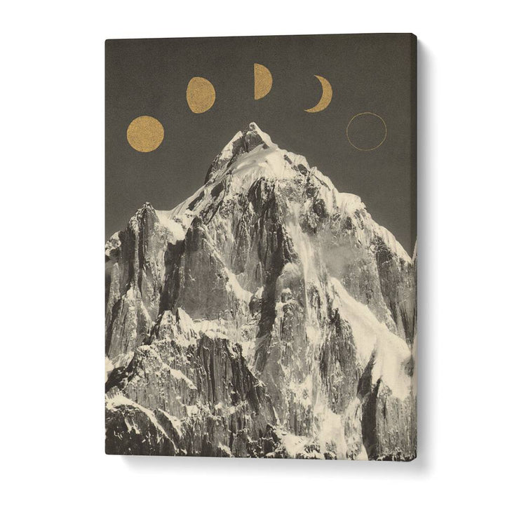 MOON PHASES BY FLORENT BODART, LANDSCAPE ART PRINTS