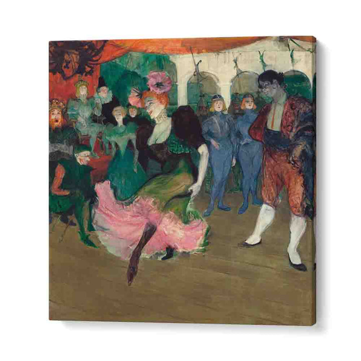 pop art painting - MARCELLE LENDER DANCING THE BOLERO IN CHILPERIC (1895 - 1896) by Asianmonk