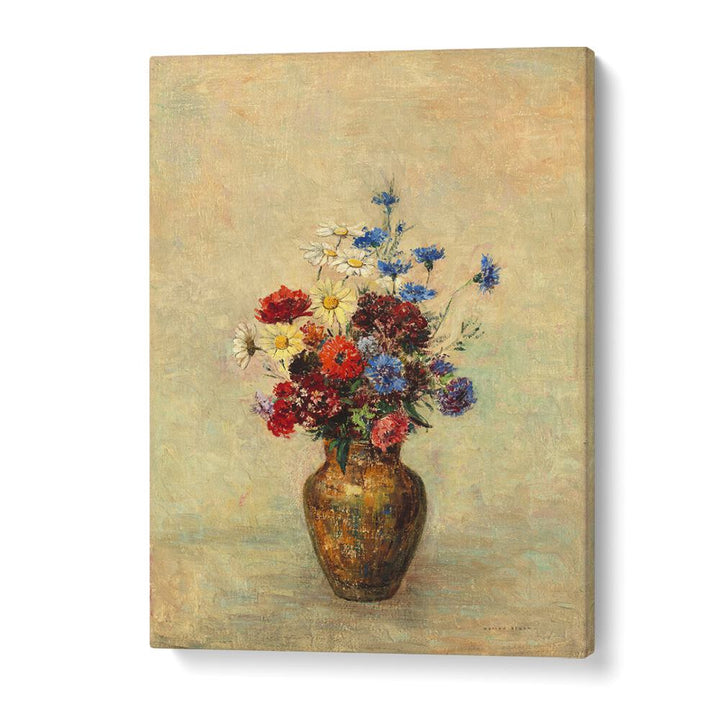 comic painting - FLOWERS IN A VASE (1910) by Asianmonk