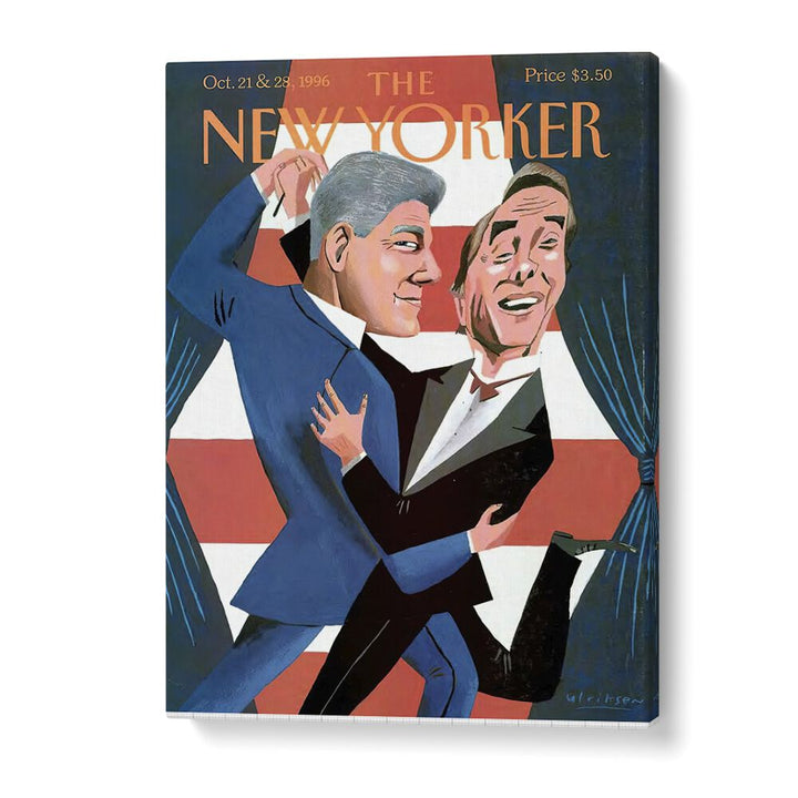 VINTAGE MAGAZINE COVER, THE LAST DANCE BY MARK ULRIKSEN - NEW YORKER OCT 21 & 28 1996