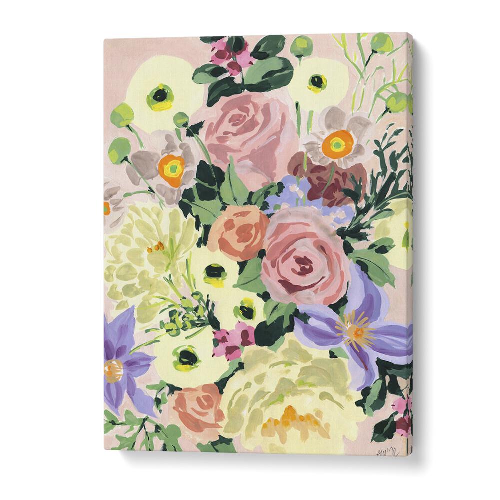 Ania Zwara painting - ROMANTIC BOUQET by Asianmonk