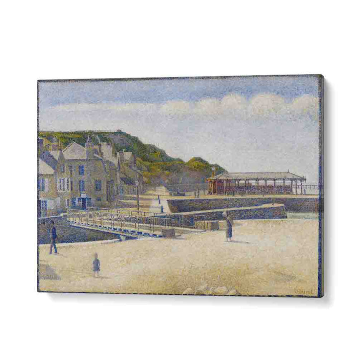  painting - PORT-EN-BESSIN (1888) by Asianmonk