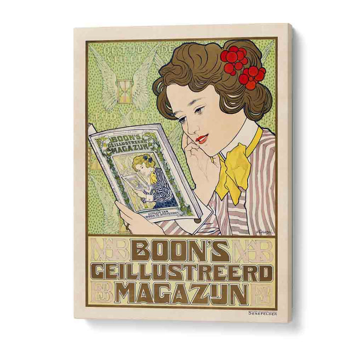 AFFICHE VOOR BOON'S GEÏLLUSTREERD MAGAZIJN (1899–1909)