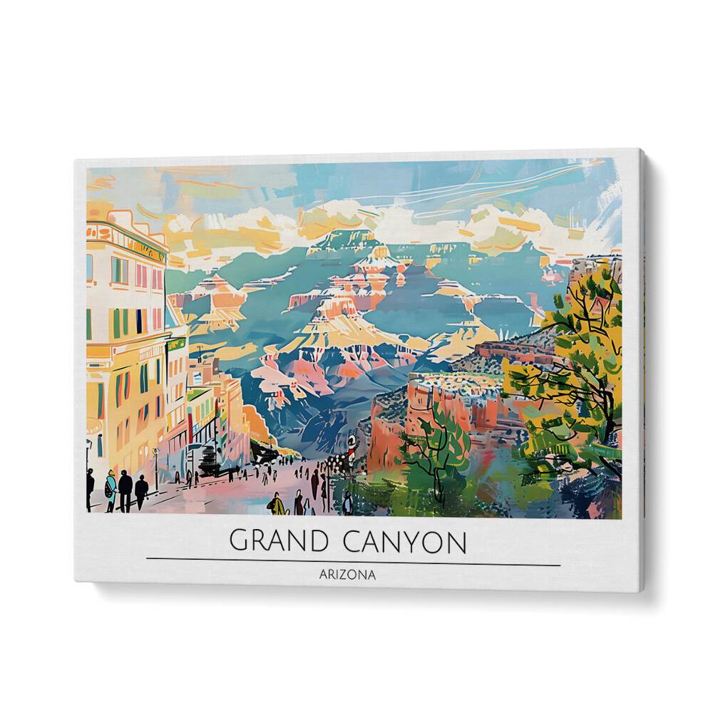 TRAVEL ART painting - GRAND CANYON - ARIZONA by Asianmonk