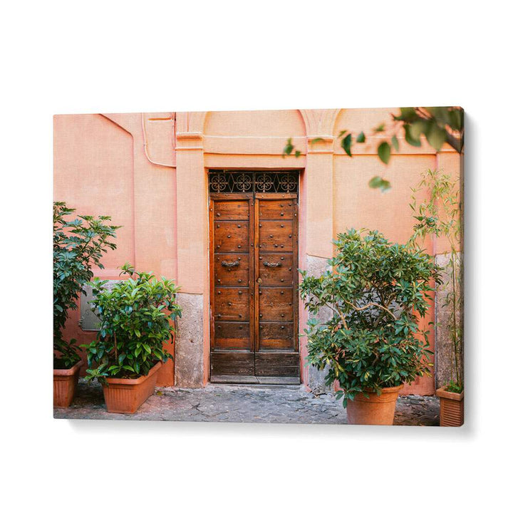 PHOTOGRAPHY painting - THE TRASTEVERE DOOR by Asianmonk