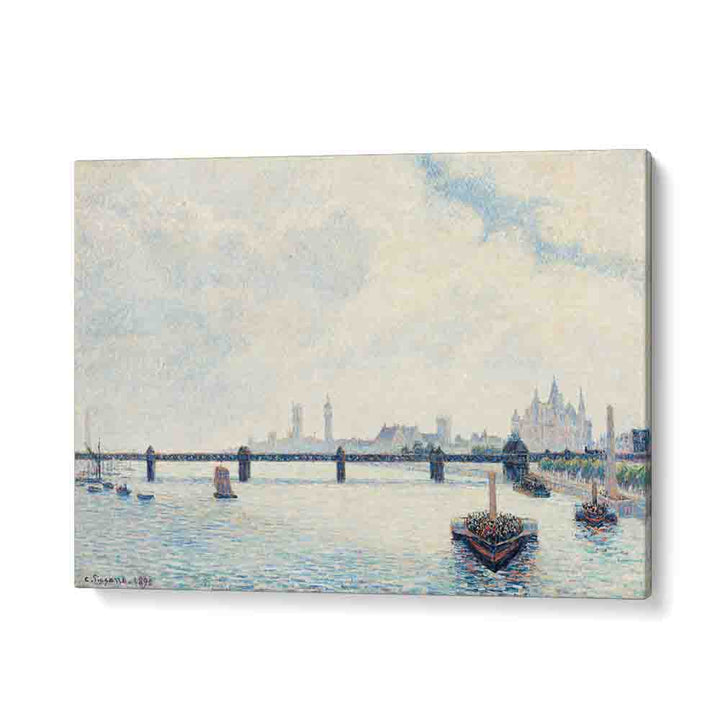  painting - CHARING CROSS BRIDGE, LONDON (1890) by Asianmonk