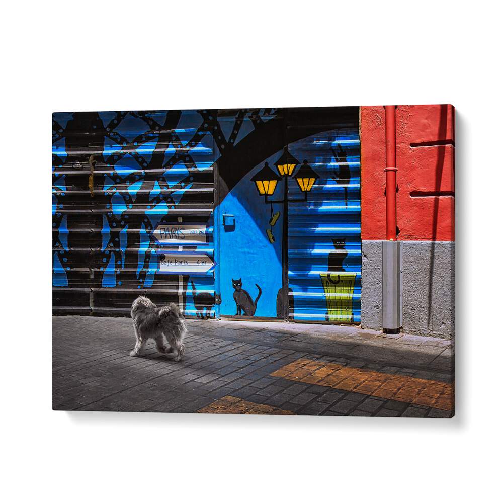 ABSTRACT painting - THE STREET CATS by Asianmonk