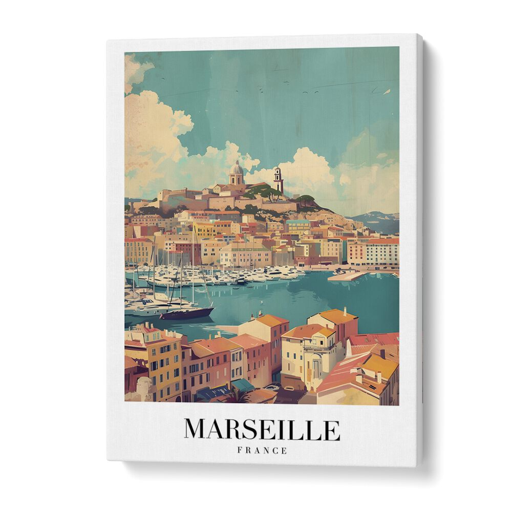 TRAVEL ART painting - MARSEILLE - FRANCE II by Asianmonk