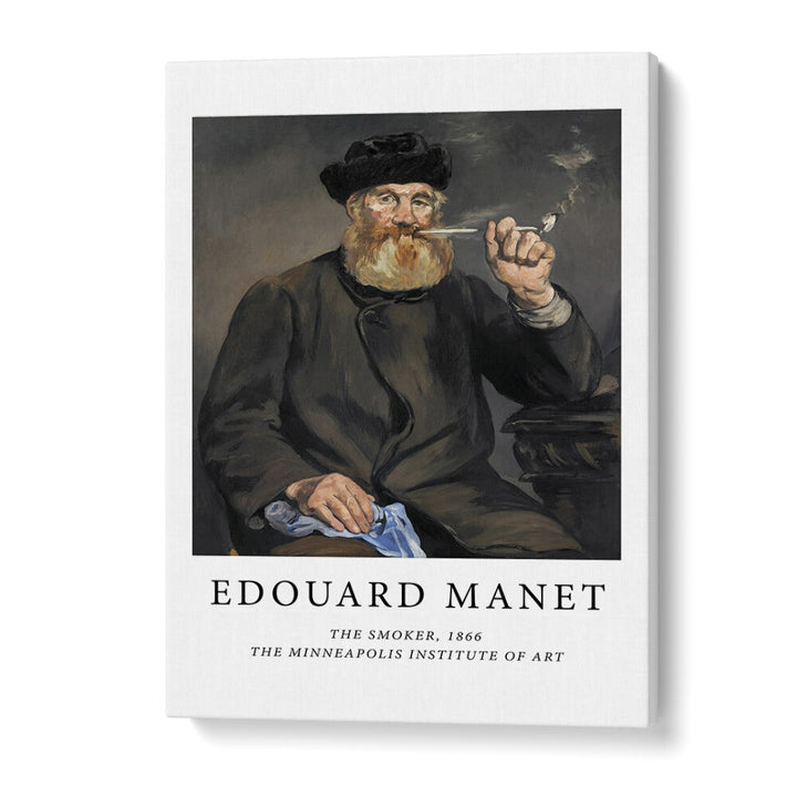 Edouard Manet painting - EDOUARD MANET ( THE SMOKER ) by Asianmonk