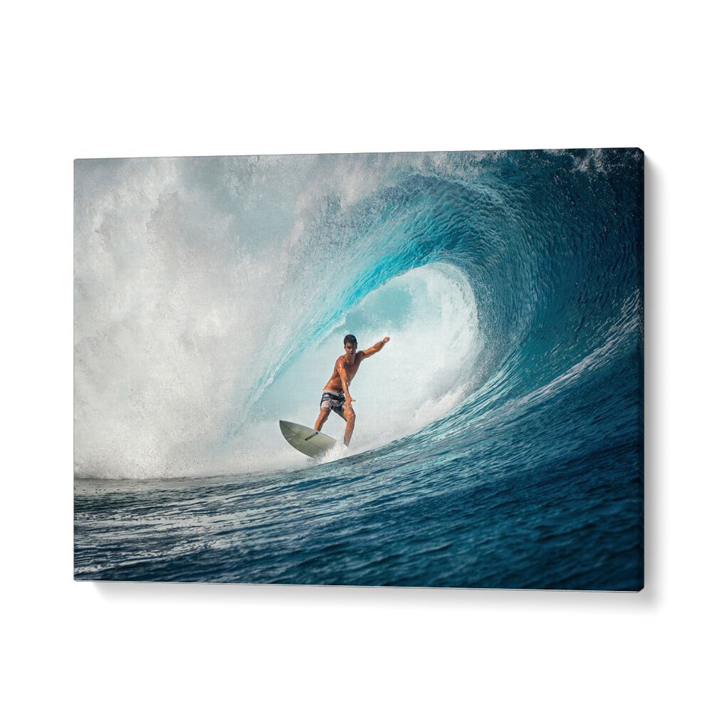 PHOTOGRAPHY painting - MYTHICAL TEAHUPO- BIG WAVE by Asianmonk