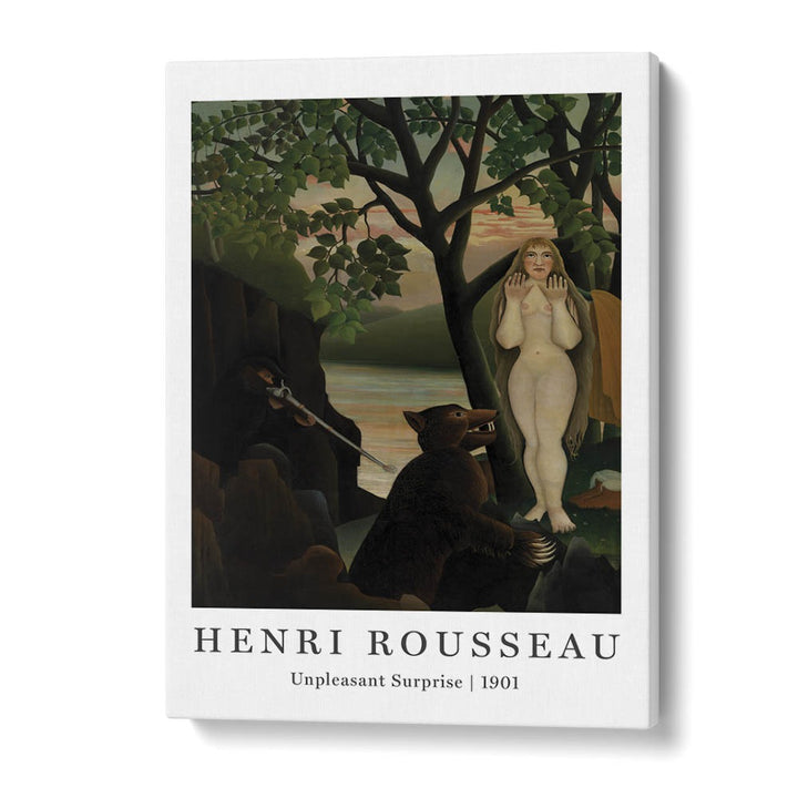 HENRI ROUSSEAU'S 'UNPLEASANT SURPRISE' (1901): A JUNGLE SYMPHONY OF MYSTERY AND INTRIGUE