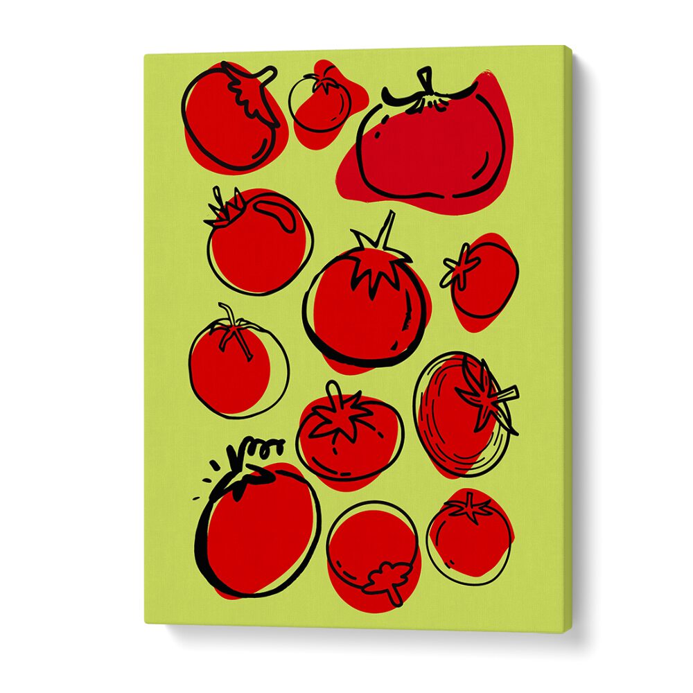 kitchen painting - LA TOMATINA I by Asianmonk