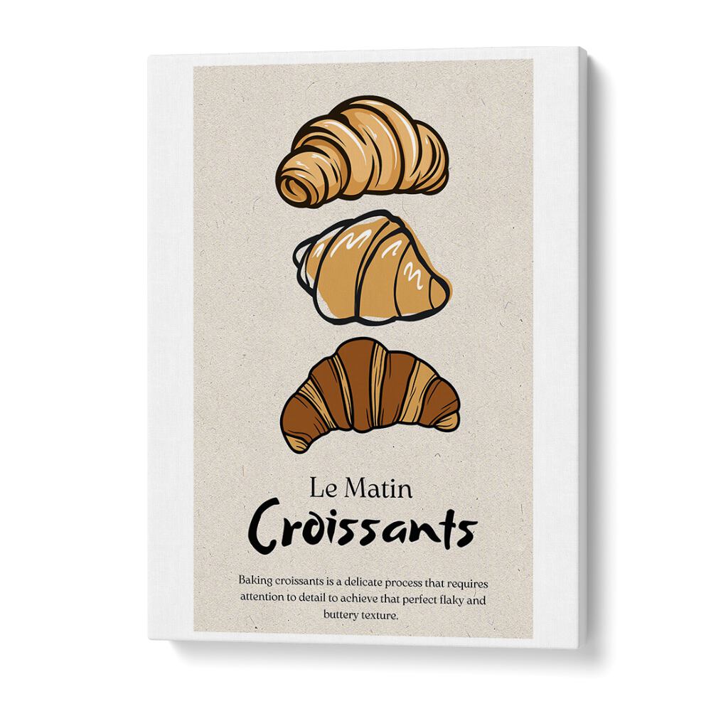 kitchen painting - LE MATIN CROISSANTS I by Asianmonk