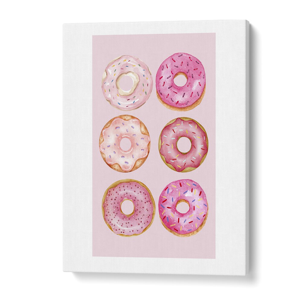 kitchen painting - STRAWBERRY DONUTS by Asianmonk