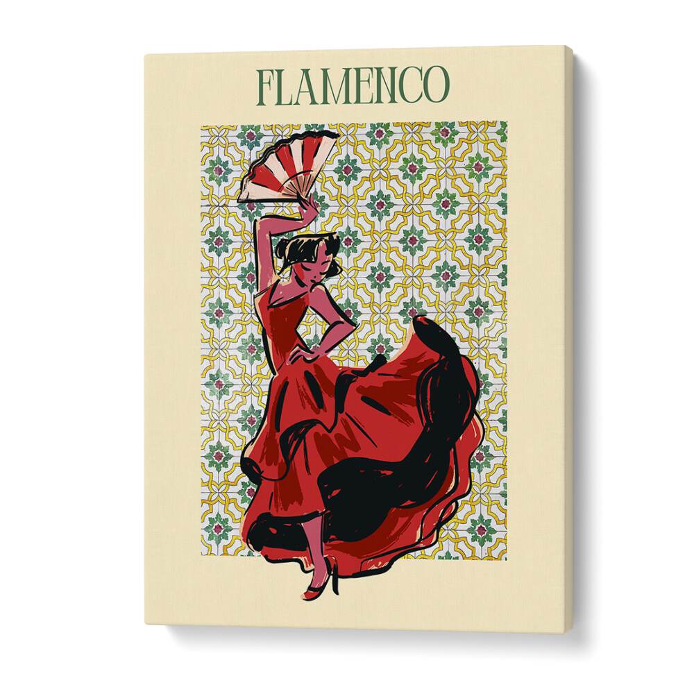 kitchen painting - FLAMENCO DANCE by Asianmonk