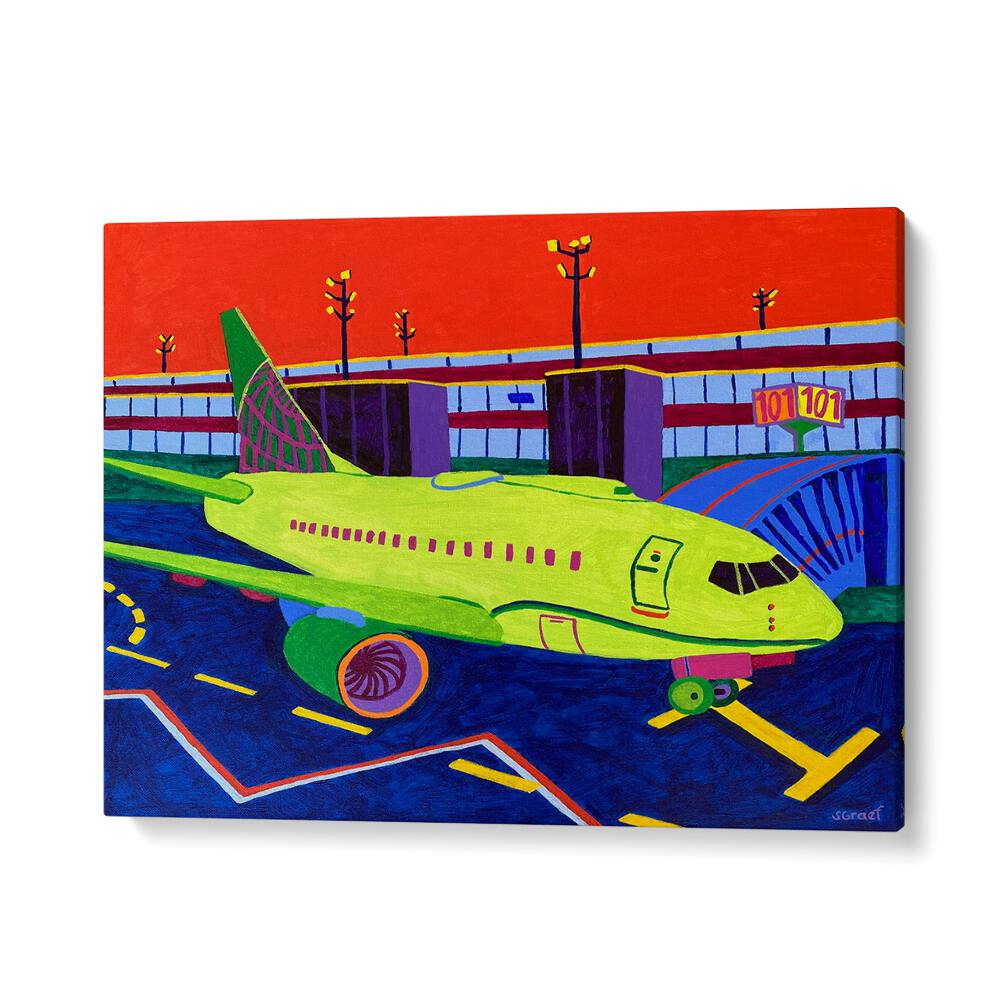 gate c i landscape art prints in Gallery Wrap