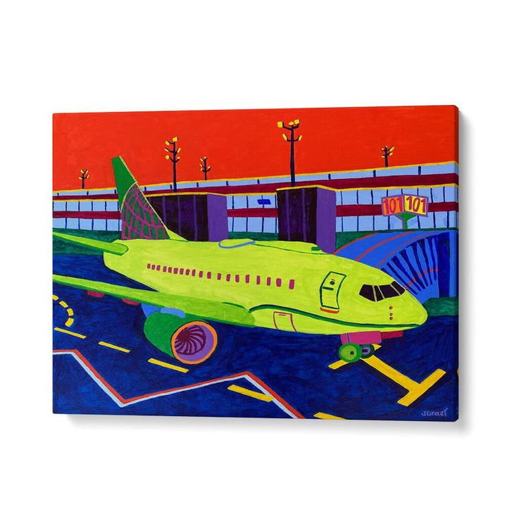 gate c i landscape art prints in Gallery Wrap