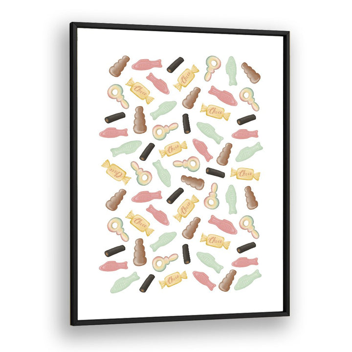 godis kitchen posters kitchen art prints in Black Plain Frame