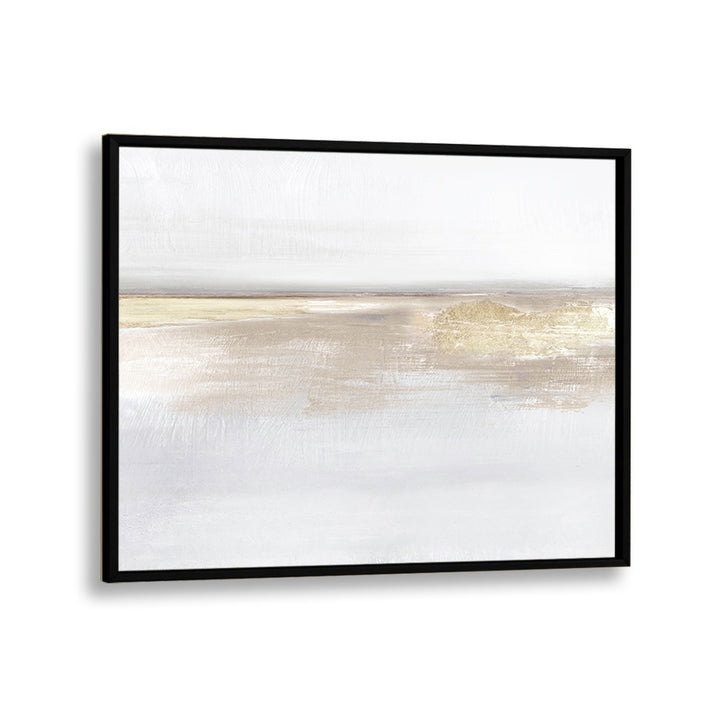 gold light by dan hobday abstract art abstract paintings in Black Plain Frame