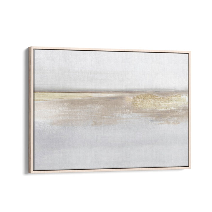 gold light by dan hobday abstract art abstract paintings in Oak Wood Floater Frame