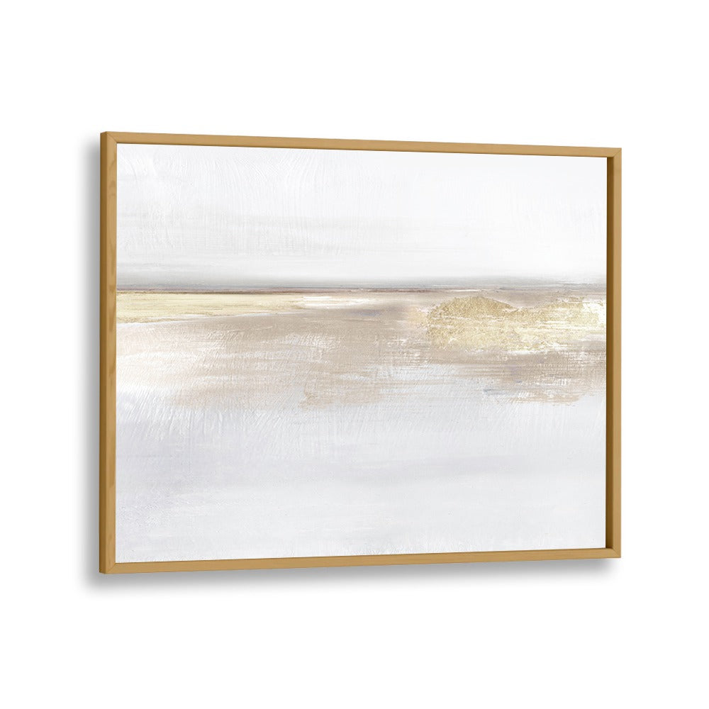 gold light by dan hobday abstract art abstract paintings in Oak Wood Plain Frame