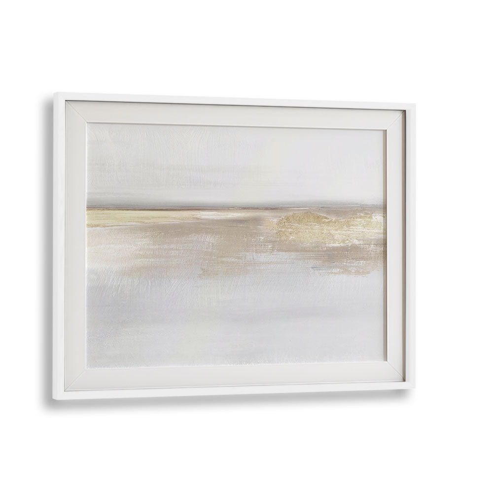 gold light by dan hobday abstract art abstract paintings in White Frame With Mount