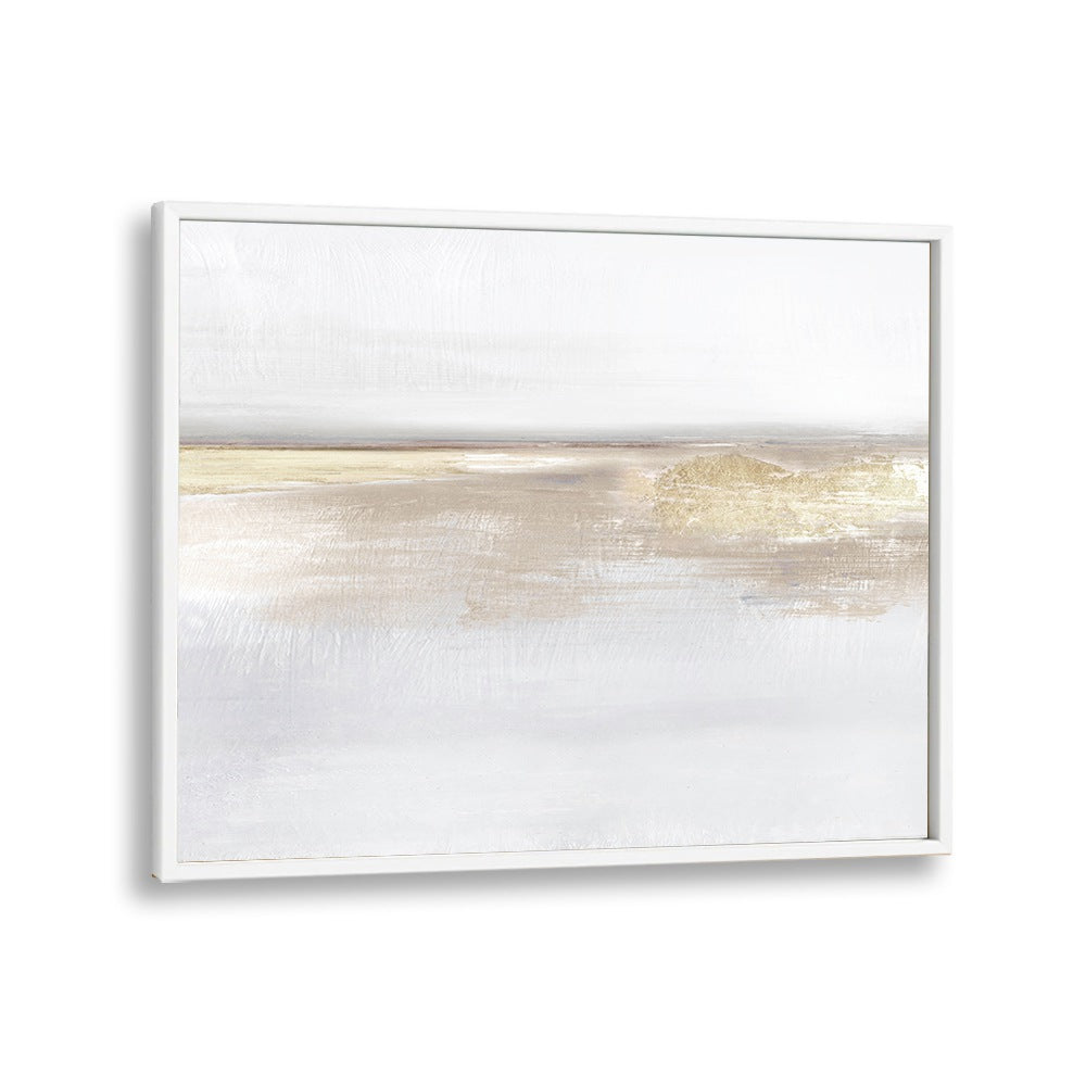 gold light by dan hobday abstract art abstract paintings in White Plain Frame