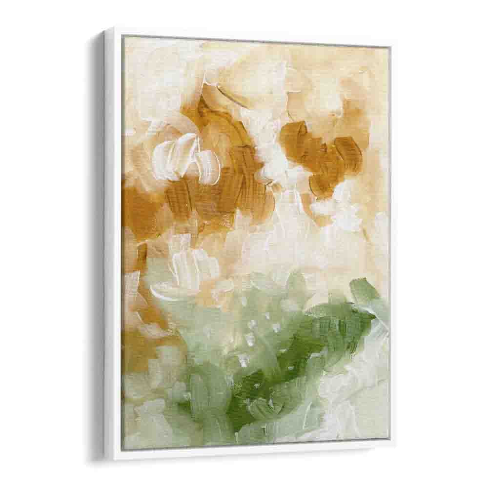 golden valley by ejaaz haniff abstract art prints in White Floater Frame