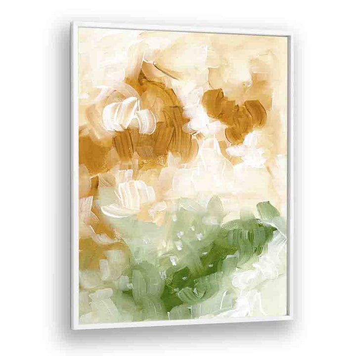 golden valley by ejaaz haniff abstract art prints in White Plain Frame