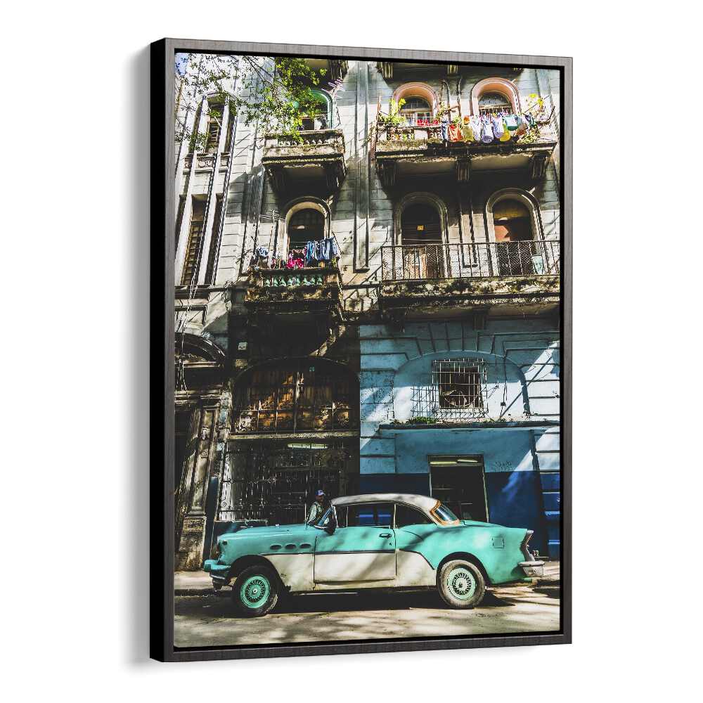 habana street i car posters in Black Floater Frame