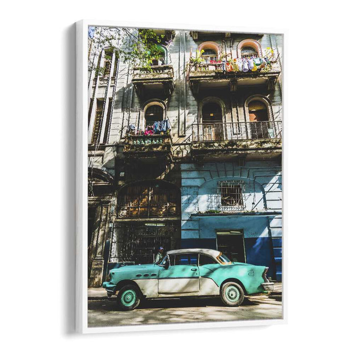 habana street i car posters in White Floater Frame