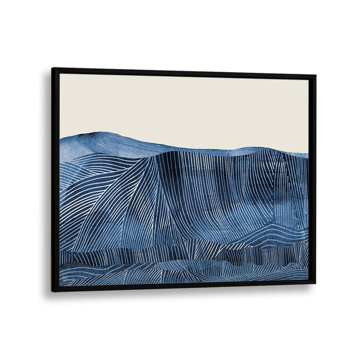 harvest by dan hobday abstract art abstract paintings in Black Plain Frame